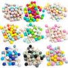 Food-Grade Silicone Teether Beads for DIY Baby Accessories