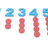 Wooden Number Counting Game with Montessori Cards