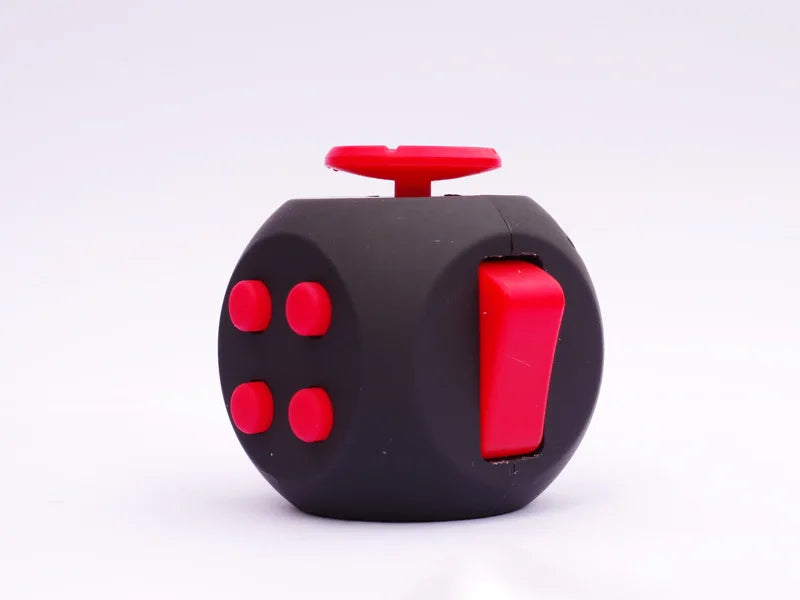12-Side Fidget Cube for Stress Relief and Focus