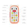 Musical Baby Phone Toy with Teether, Lights & Sounds