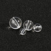 Transparent Acrylic Round Beads for DIY Jewelry Making