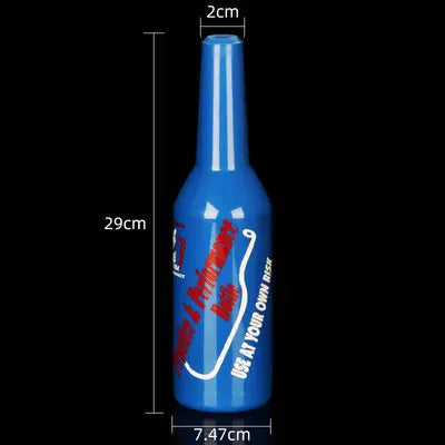 Durable Plastic Bartender Flair Practice Bottle
