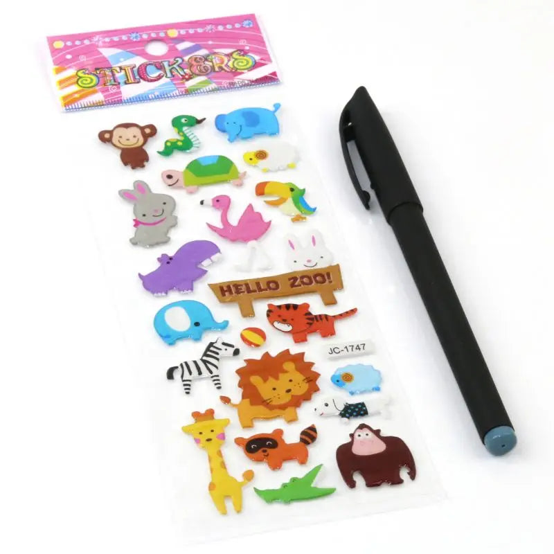 500+ Pieces 3D Puffy Sticker Variety Pack for Kids