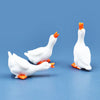 Charming Goose Figurine for Desk and Garden Decor