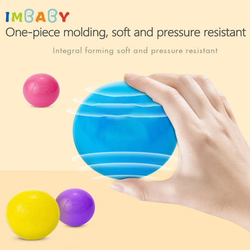 Colorful Soft Ocean Balls for Baby Playpens and Ball Pits
