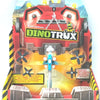 A boxed Dinotrux dinosaur truck toy car with removable dinosaur figures.