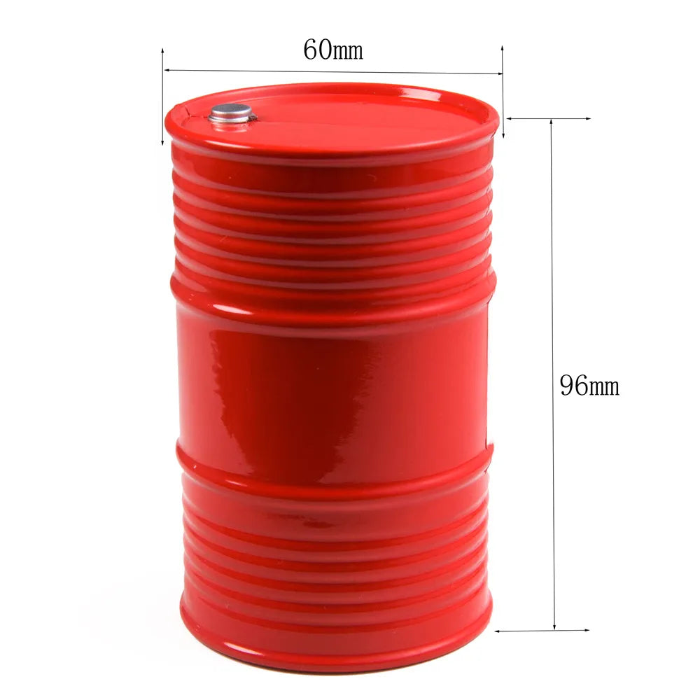 1/10 Scale RC Crawler Accessories - Shovel, Fire Extinguisher & Oil Drum Set