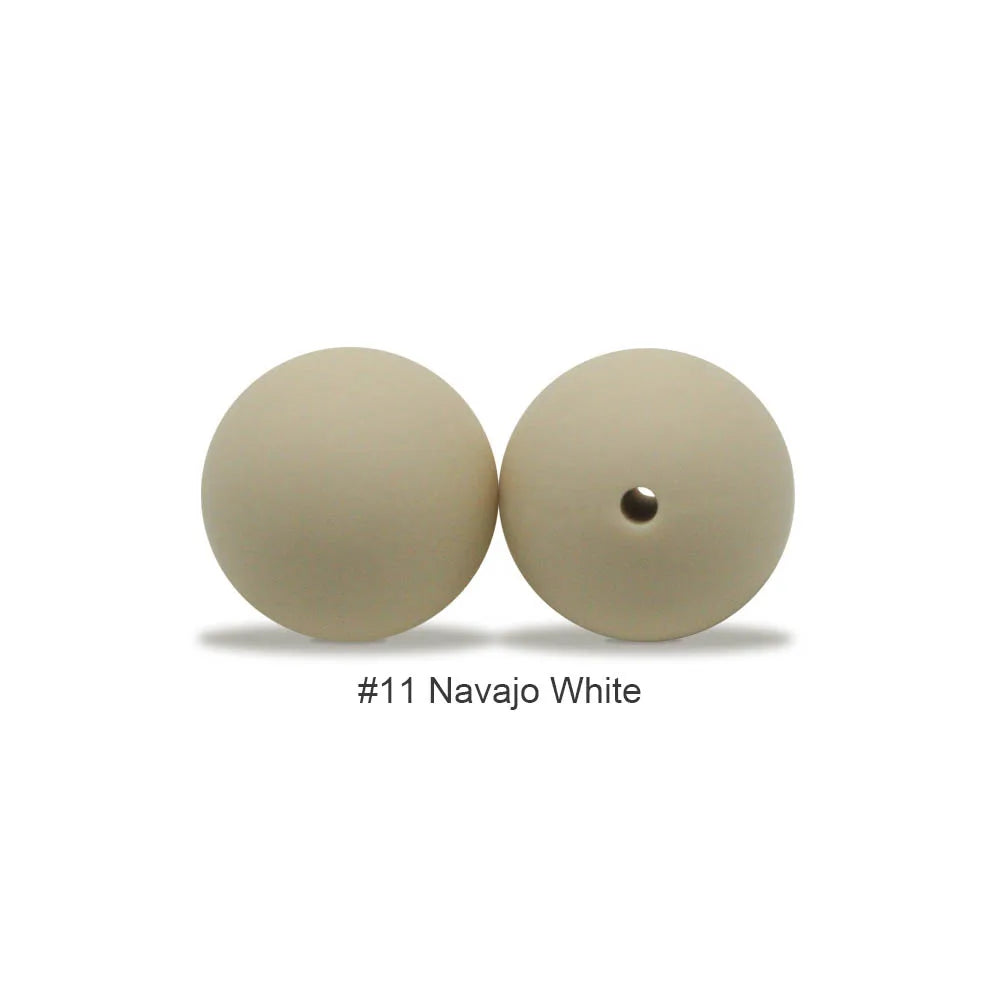 Food-Grade Silicone Teether Beads for DIY Baby Accessories