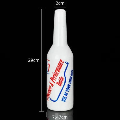 Durable Plastic Bartender Flair Practice Bottle