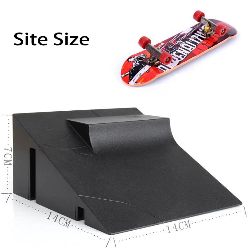 Finger Skateboard Park Playset with Ramps for Kids