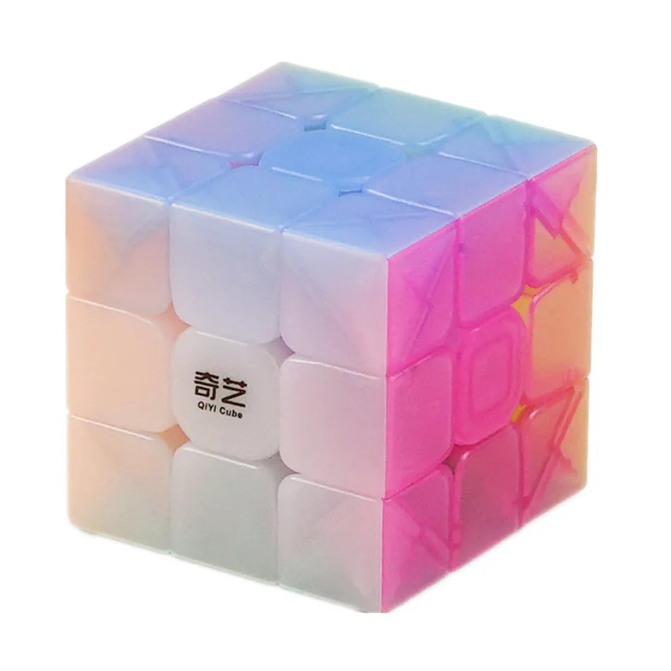 QiYi Warrior 3x3 Speed Cube – Smooth Turning Puzzle for Kids & Adults