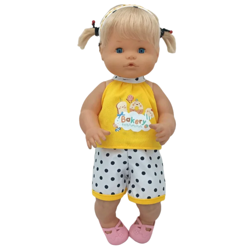 Adorable Romper Outfit Set for 16-Inch Dolls