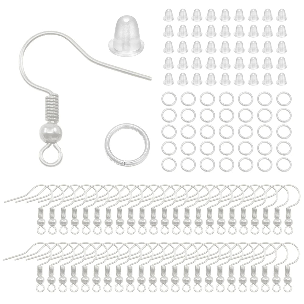 Hypoallergenic Earring Hook Kit for DIY Jewelry Making