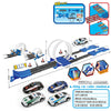 Double-Loop Racing Track Set with Inertia Cars