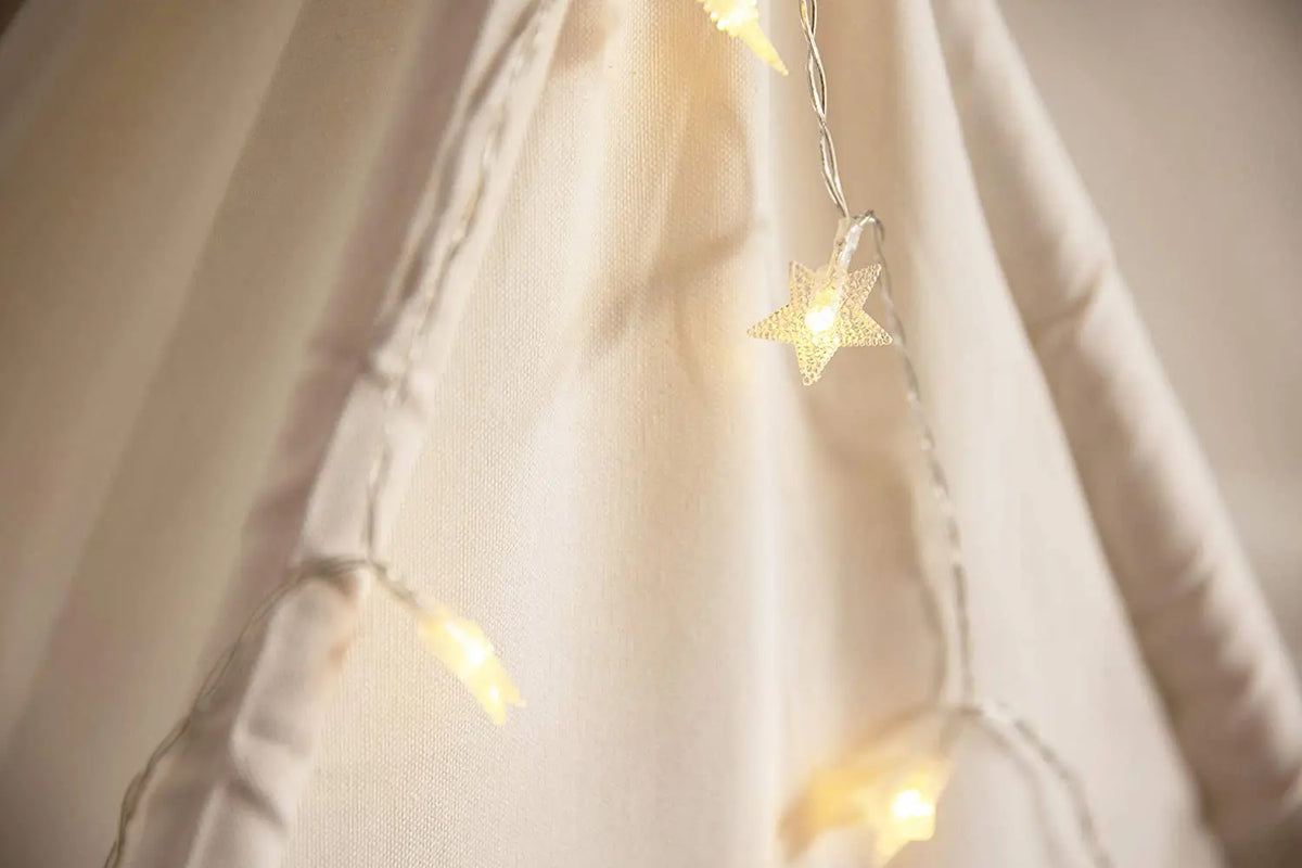 Kids' Foldable Teepee Play Tent with Curtains