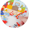 Wooden Jigsaw Puzzle Set for Kids - 60 Pieces of Cartoon Vehicles & Animals