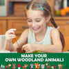 Woodland Animals Felt Sewing Craft Kit for Kids