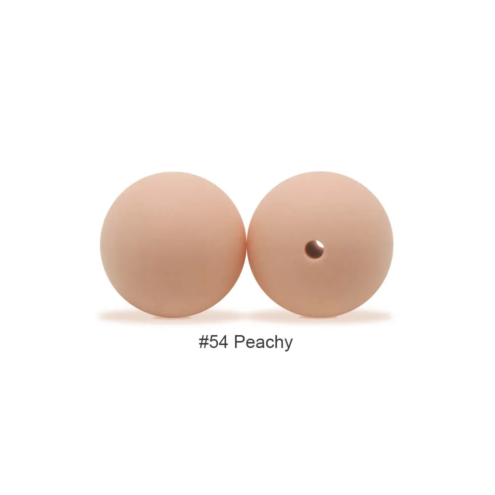 Food-Grade Silicone Teether Beads for DIY Baby Accessories