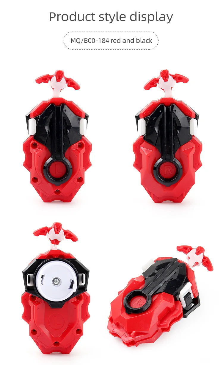 Two-Way Pull Wire Launcher for Beyblade Battles