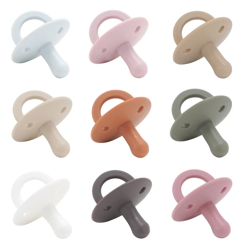BPA-Free Silicone Baby Pacifier (20 Colors)