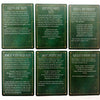 A collection of ten spell cards featuring full color artwork and English guidance for witchcraft.