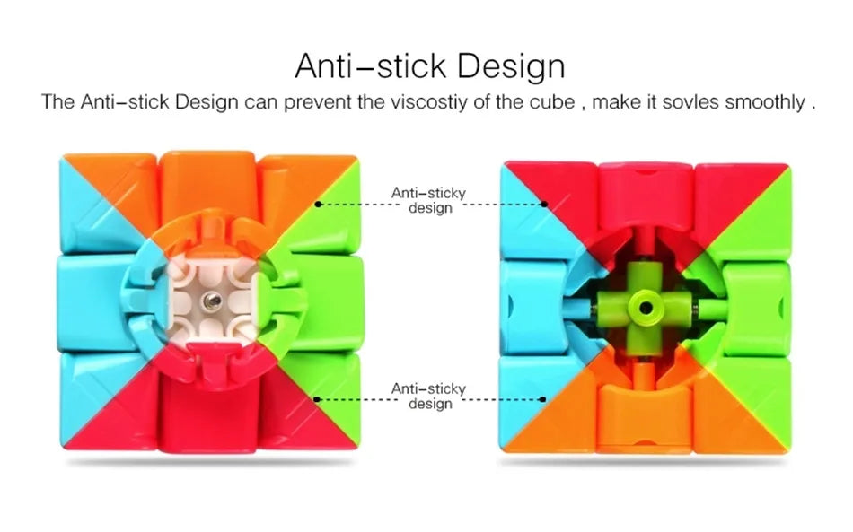 QiYi Warrior 3x3 Speed Cube – Smooth Turning Puzzle for Kids & Adults