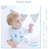 Soft Cotton Baby Bibs (3-Pack) with Cartoon Prints