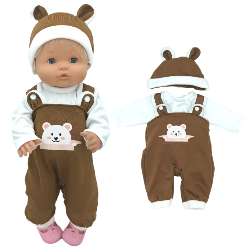 Adorable Romper Outfit Set for 16-Inch Dolls