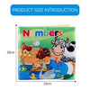 Soft Cloth Baby Books Set for Early Learning – Fruits, Animals, Numbers & More