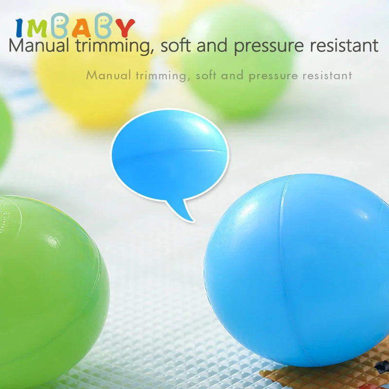 Colorful Soft Ocean Balls for Baby Playpens and Ball Pits
