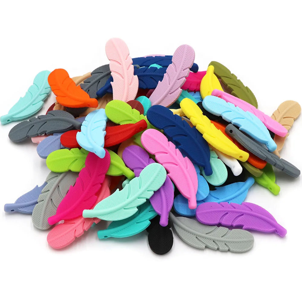 Silicone Teether Beads for DIY Baby Necklaces