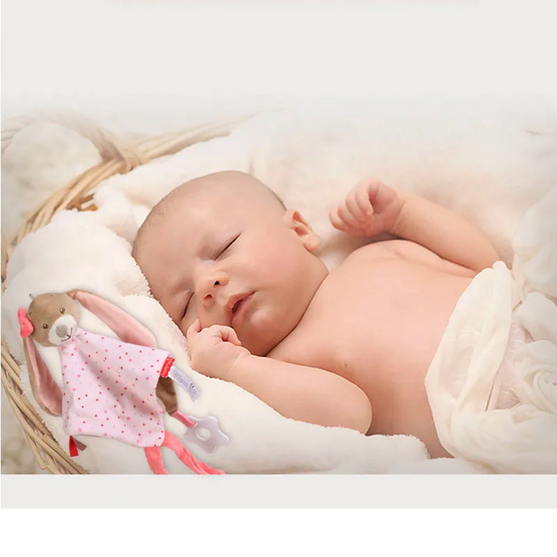 Cuddly Elephant Baby Comforter with Teether & Rattle