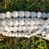 Natural Moonstone Cat Eye Beads — DIY Jewelry Making Strand