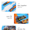 Double-Loop Racing Track Set with Inertia Cars