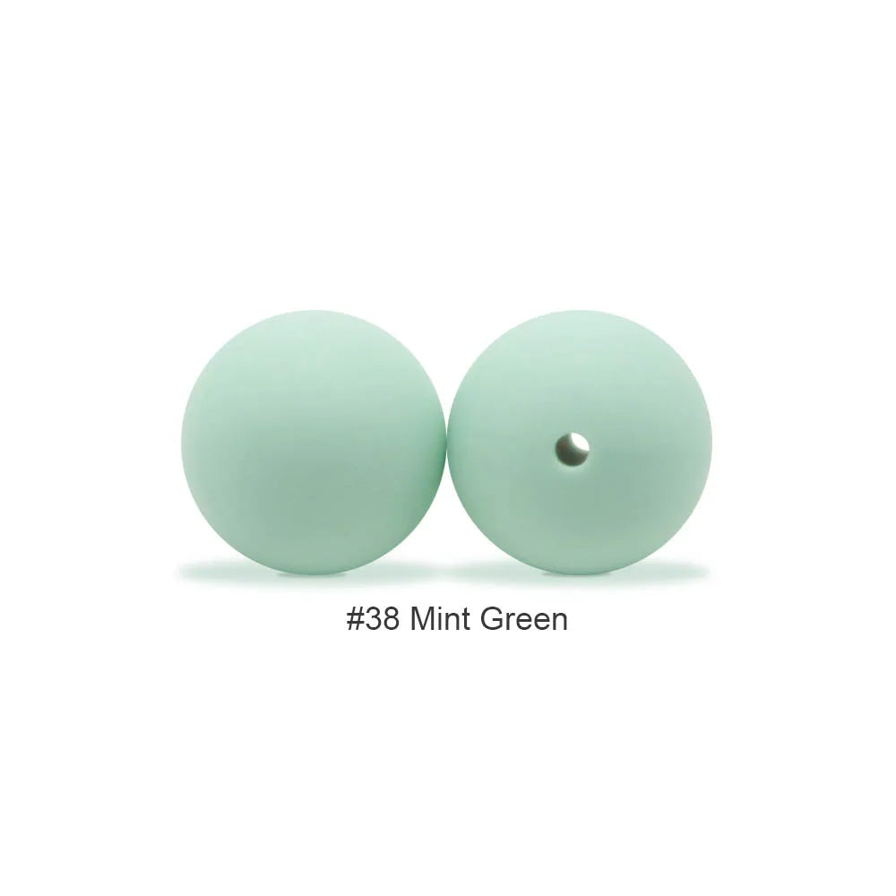 Food-Grade Silicone Teether Beads for DIY Baby Accessories