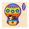 Wooden 3D Cartoon Animal Jigsaw Puzzle for Kids