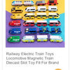 Wooden Train Track Expansion Set – Compatible with All Major Brands