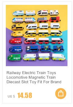 Wooden Train Track Expansion Set – Compatible with All Major Brands