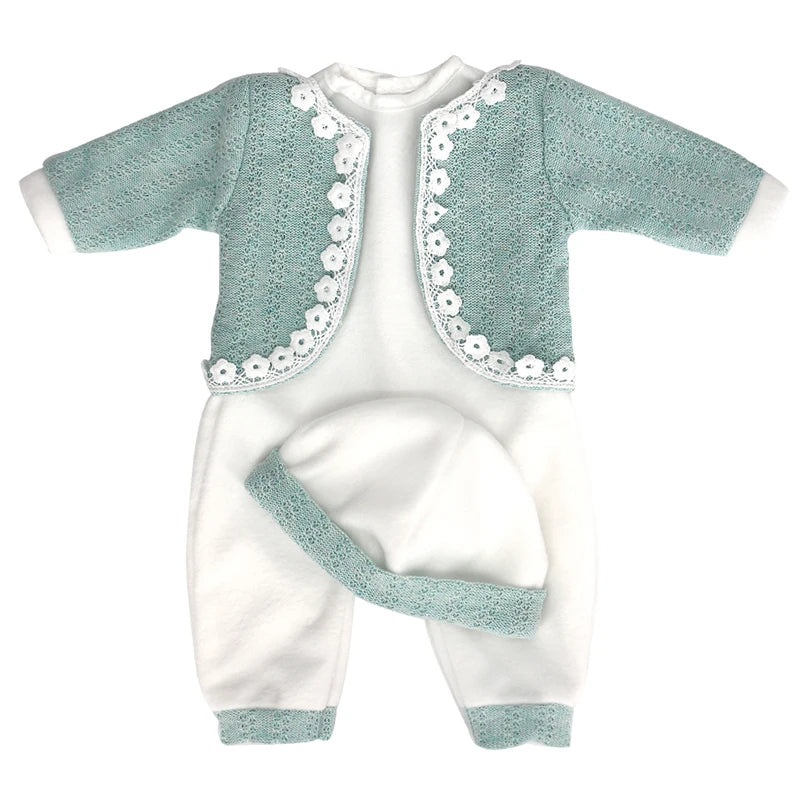 Doll Outfit Set with Hat for 17-43 cm Baby Dolls