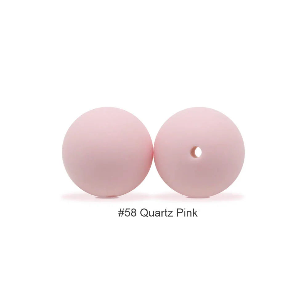Food-Grade Silicone Teether Beads for DIY Baby Accessories