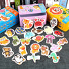 Montessori Wooden Animal Puzzle Set with Storage Box