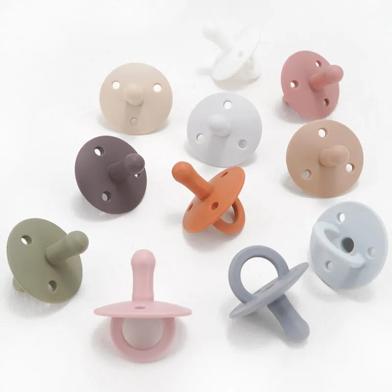 BPA-Free Silicone Baby Pacifier (20 Colors)