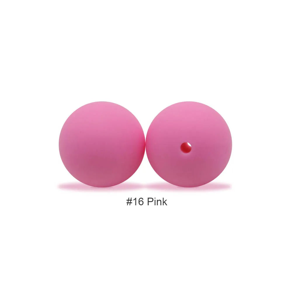 Food-Grade Silicone Teether Beads for DIY Baby Accessories