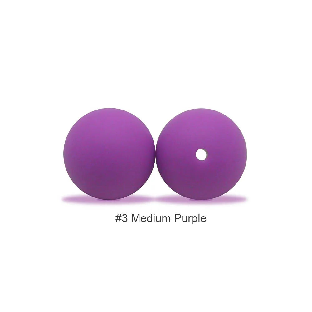 Food-Grade Silicone Teether Beads for DIY Baby Accessories