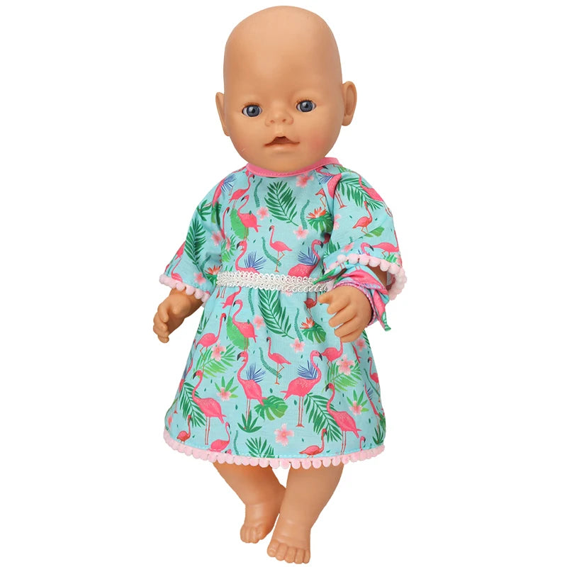 Doll Outfit Set with Hat for 17-43 cm Baby Dolls