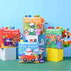 A collection of colorful cloth books featuring farm, circus, and jungle animal tails for baby sensory development.