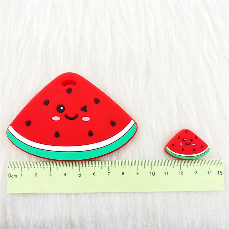 Watermelon Silicone Baby Teether with Pendant