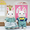 Forest Animal Family Dollhouse Set with Mini Furniture