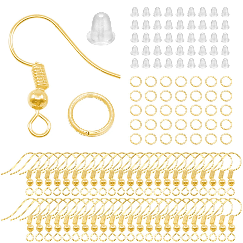 Hypoallergenic Earring Hook Kit for DIY Jewelry Making