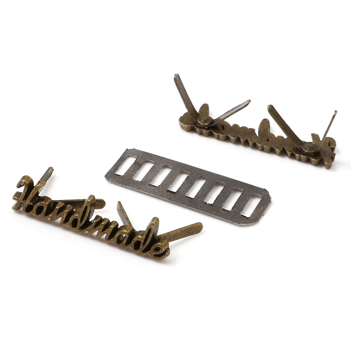 Handmade Metal Letter Labels for DIY Projects